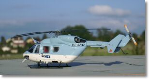 MBB BK117 Hongik Air Service, cor�e (Matchbox).JPG